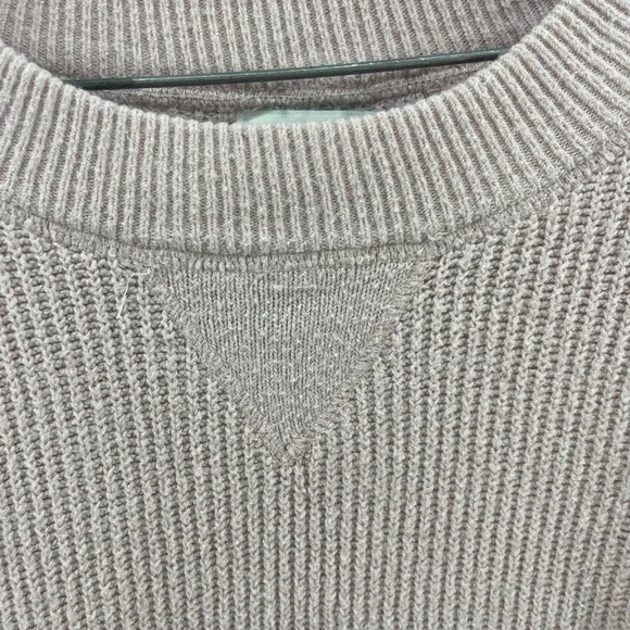 Blush Pink Slouchy Sweater Oversized Soft Girl Cozy Hailey Bieber Aerie - Picture 3 of 10